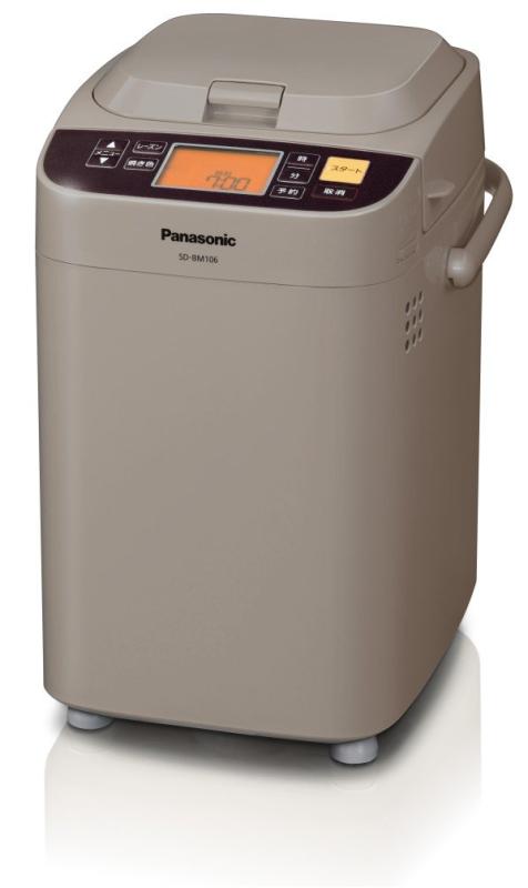 【中古】パナソニック 介護ホームパン屋 1斤手合い チョコレート赤銅色 SD-BM106-CT