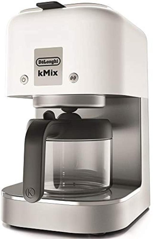 【中古】De'Longhi (デロンギ) ドリップコーヒーメーカー ケーミックス [kMix] COX750J-WH レギュラーコーヒー 6杯用 ステンレスフィルター アロマスイッチ シャワードリップ機能 [クールホワイト] デロンギ