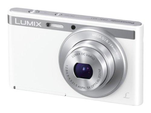 【中古】パナソニック デジタル写真機 ルミックス XS1 光学5倍白いこと DMC-XS1-WA