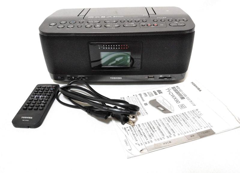 【中古】東芝 SD/USB/CDラジオ受信機 TY-CWX90