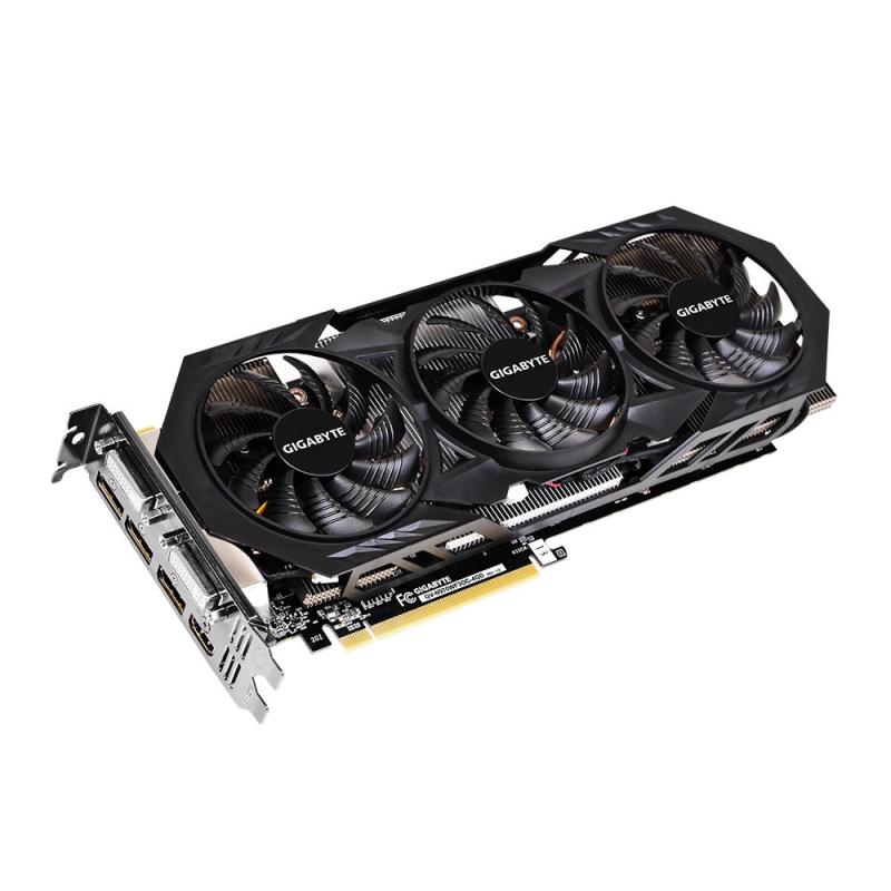 【中古】GIGABYTE 映像媒体歌留多 Geforce GTX970積み上げる オーバークロックモデル GV-N970WF3OC-4GD