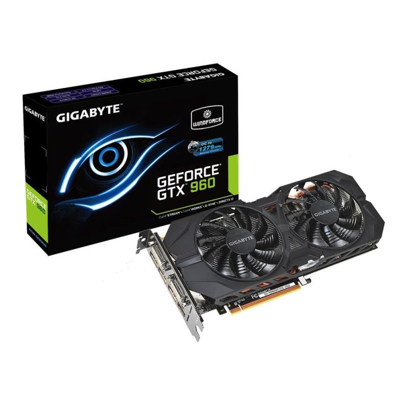 【中古】Gigabyte GV-N960WF2OC-2GD NVIDIA GeForce GTX 960 2GB