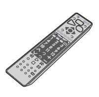 【中古】【部分品】三菱電機 液晶テレビ受像機 遠隔操作 M01290P19601 相応う機種：LCD-32MR2