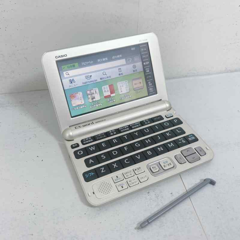 【中古】カシオ 陰電子字引き エクスワード 生きて行く・一般教養青写真 XD-Y6500GD ゴールド コンテンツ140