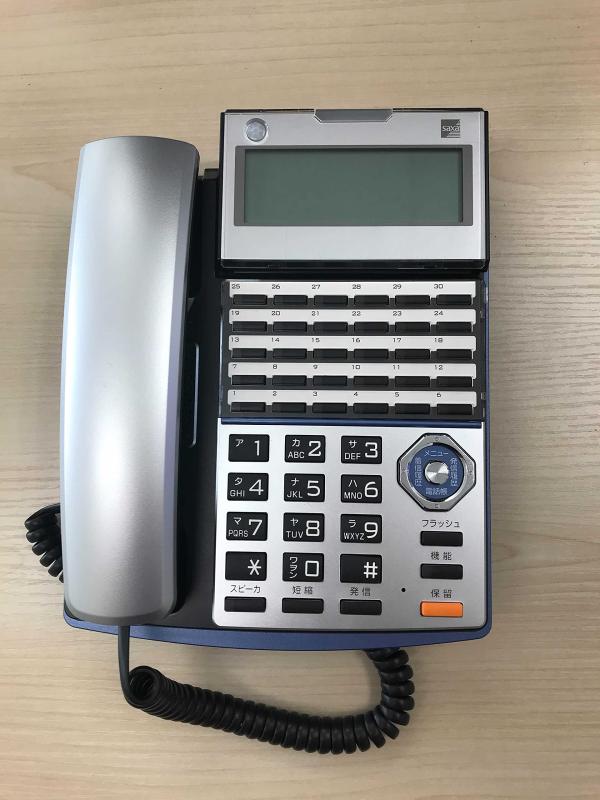 【中古】TD720(K) サクサ SAXA PLATIA プラティア 30名取り草電話 商行為電話機