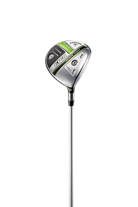 【中古】キャロウェイ(Callaway) フェアウェイウッド EPIC MAX FAST レディース 右利き用 番手W#5 屋根裏部屋18° フレックスA 矢がらELDIO for Callaway 2021年模範例 4D850519O700 しろがね色