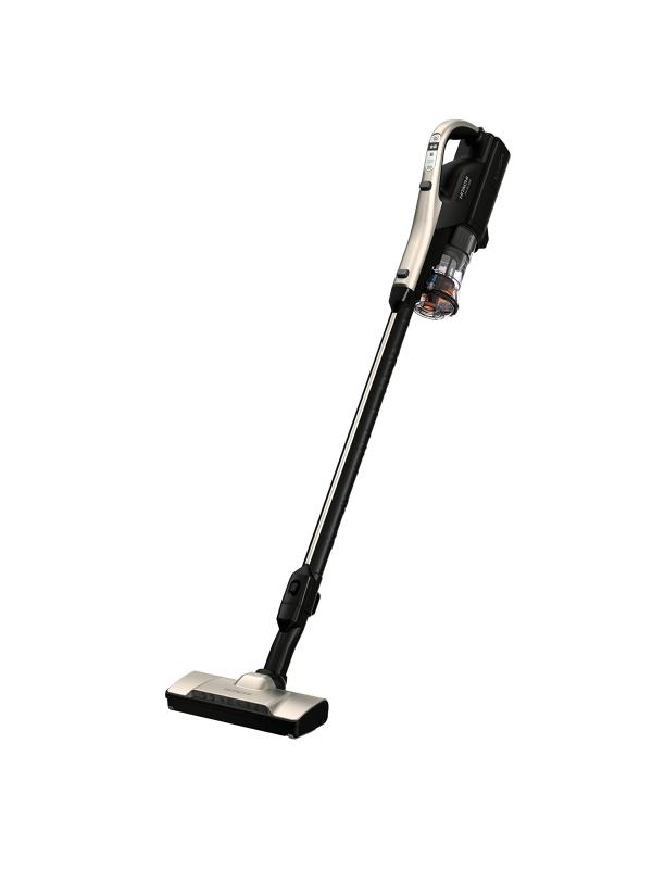 【中古】日立 掃除機 パワかる コードレス スティッククリーナー PV-BL30H N シャンパンゴールド 本体日本製 軽量ボディ 自走式