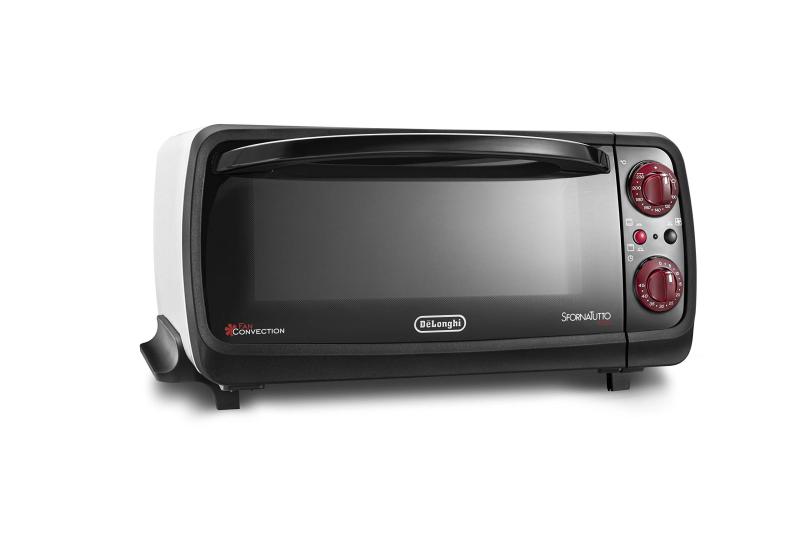 【中古】De'Longhi (デロンギ) コンベクションオーブン スフォルナトゥット・イーヴォ EO90155J-W コンパクト 焼きムラなし シンプル操作 パワフル加熱 調理機能6種類 深型トレイ 安全設計 [ホワイト×ブ 23,720円
