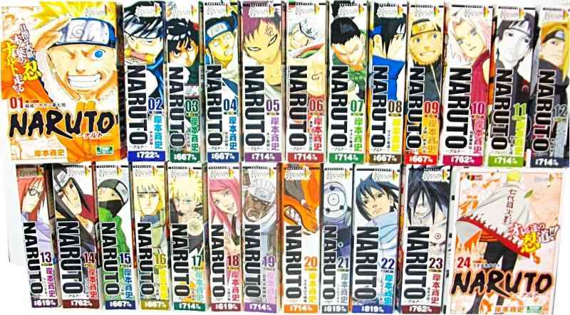 楽天市場】NARUTO ナルト 全巻セット（全72巻） : 書泉