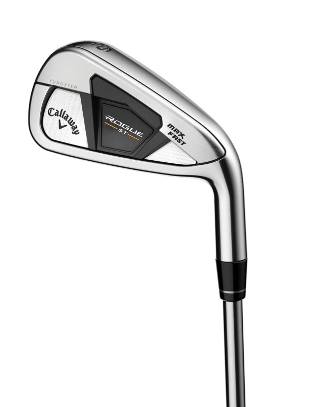 【中古】キャロウェイ(Callaway) 右用 アイアンセット ROGUE ST MAX FAST IRONS (5本セット(#6-#9,P), N.S.PRO 850 neo (S), S, D1, 中調子, スチール) メンズ シルバー