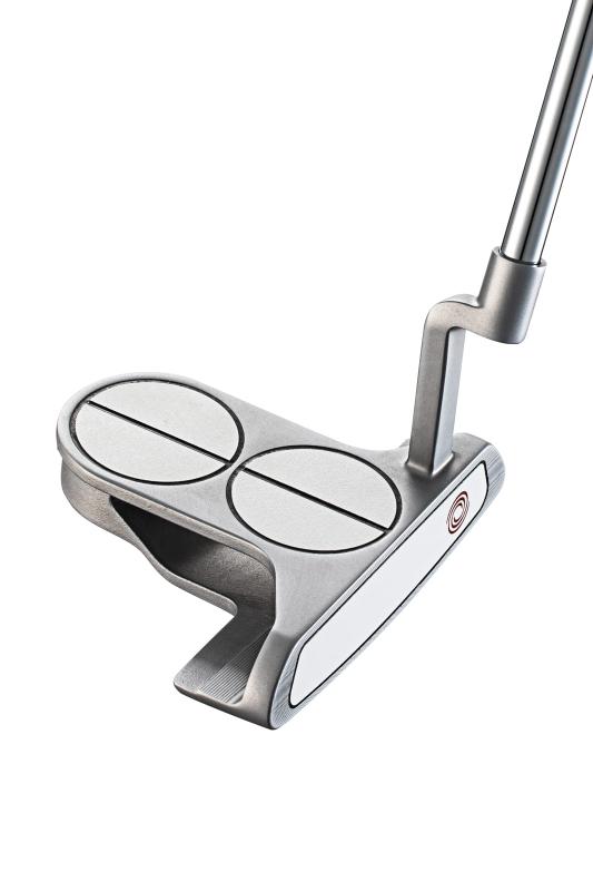 【中古】オデッセイ (ODYSSEY) 右用 パター WHITE HOT OG 2-Ball BLADE クランクホーゼル (マレットタイプ, 33インチ, スチール) メンズ