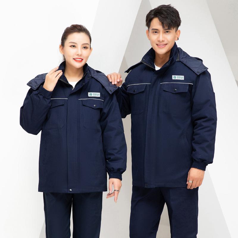 やり方服 メンズ 防寒着 綿100% 朦々たる 防寒 明かり工事 細工物お召しもの 思わしい 生あたたかい 秋冬2