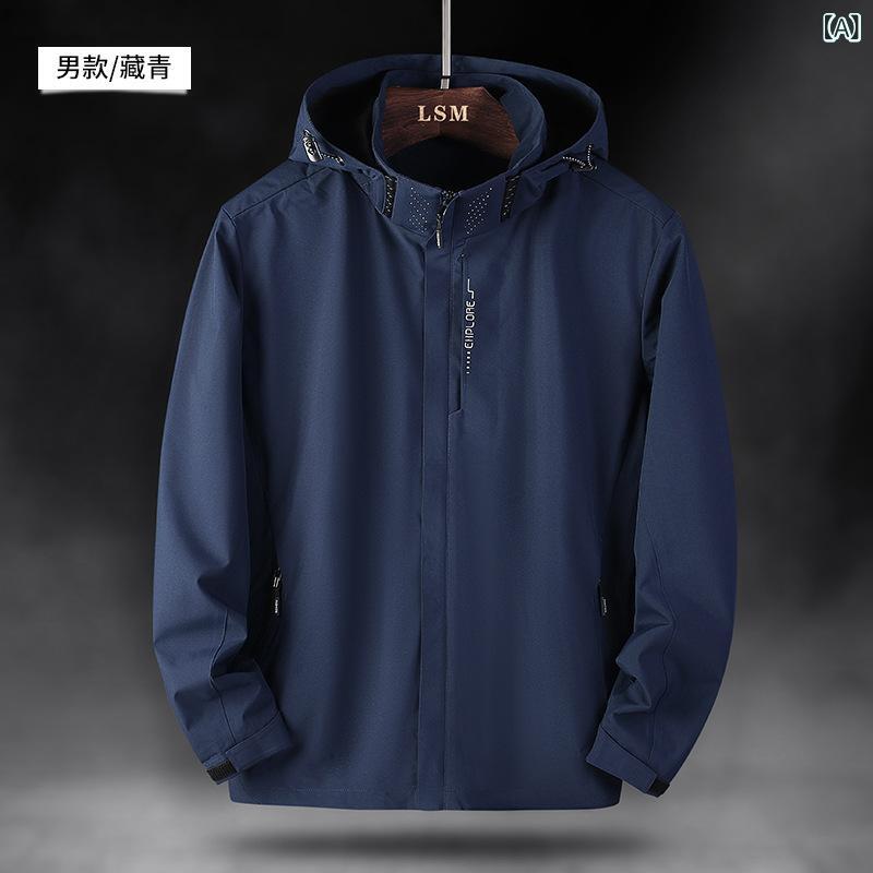 ジャケット メンズ アウター 春秋 アウトドア 防水 防風 登山 ウェア カジュアル 薄手 レディース トップス