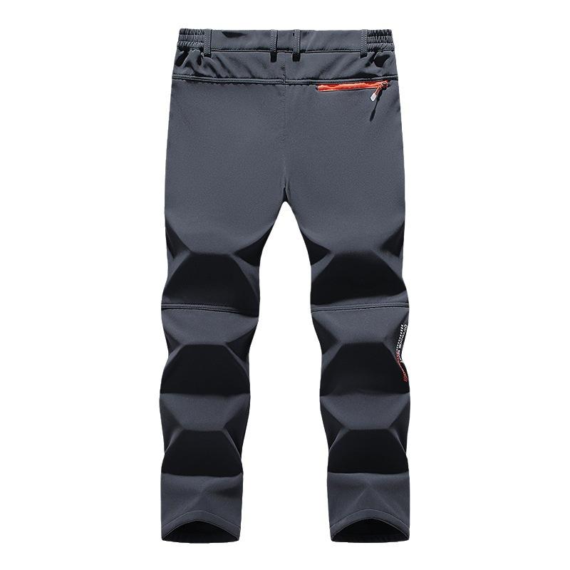 パンツ 男性用 裏起毛 防風 撥水 厚手 ソフトシェル 登山パンツ フィッシングパンツ アウトドアパンツ レジャーパンツ 大きいサイズ 切り替え