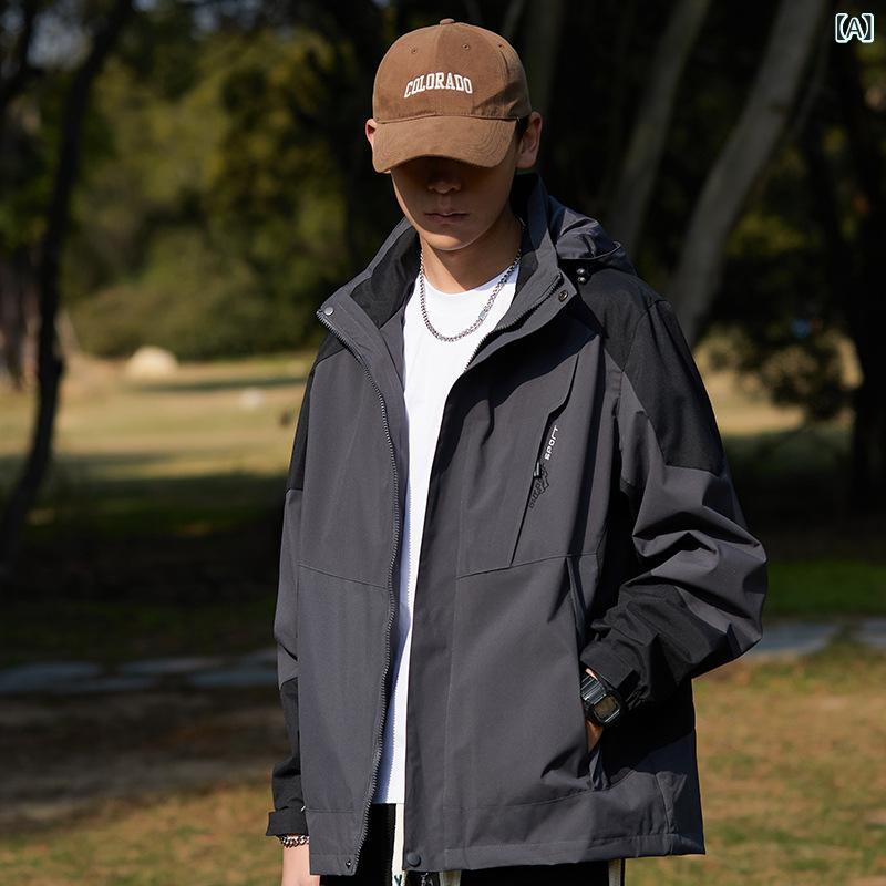 マウンテンパーカー レディース 防風 防水 透湿 アウター メンズ 登山服 作業服 ジャンパー ブルゾン アウトドア スポーティー カジュアル