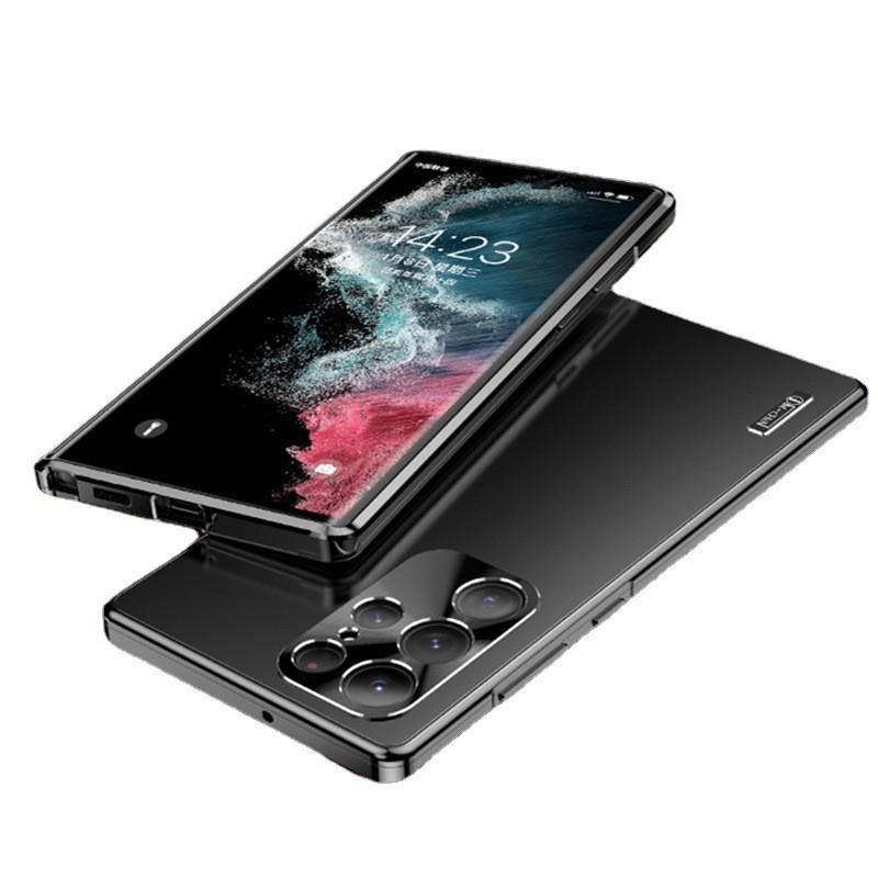 スマホケース Samsung S25 Ultra 全面保護 マグネット吸着 メタルレンズ S24 Ultra 対応 ハードケース 耐衝撃 防塵 スタイリッシュ