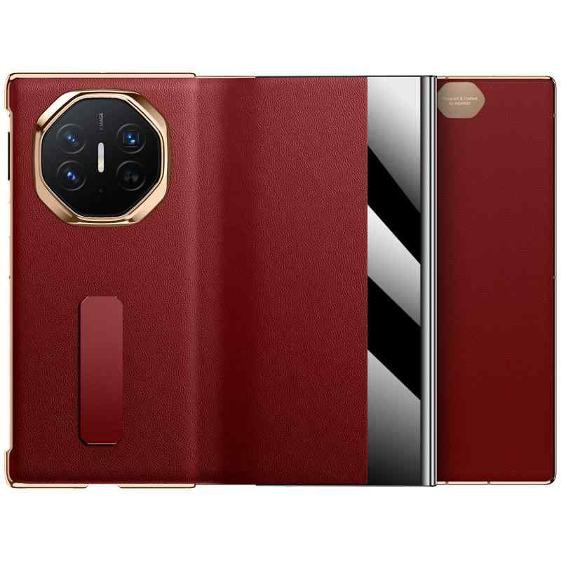 スマホケース Huawei Mate X ケース カバー 回転 スタンド スマートウィンドウ ビジネス 保護ケース2
