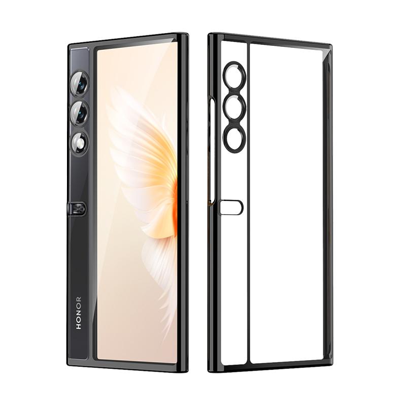 スマホケース TPU 電気メッキ加工 透明 薄型 衝撃吸収 落下防止 ?耀V Purse ケース2