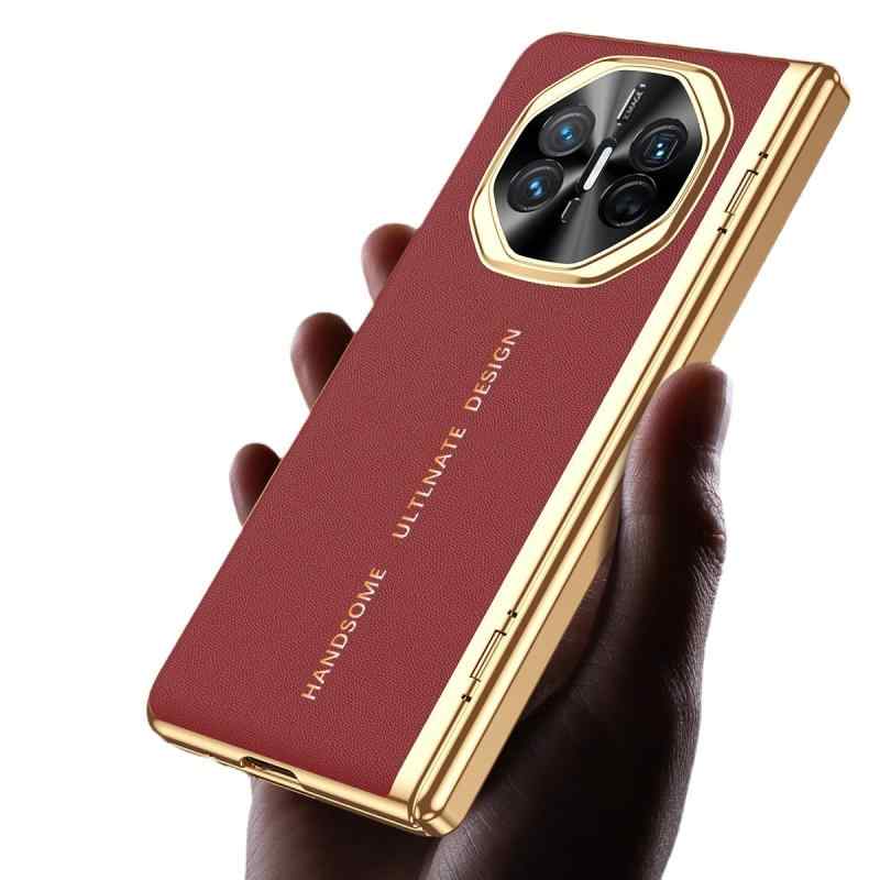 スマホケース Huawei Mate X6 全面保護カバー XT風 ビジネス 軽量 衝撃吸収 傷防止 PUレザー
