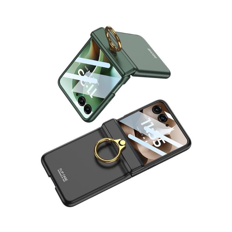 スマホケース Motorola Razr 60 Ultra 薄型 耐衝撃 折りたたみ式 リング付き 保護ケース