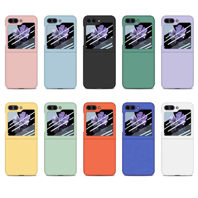 スマホケース Galaxy Z Flip5 携帯カバー 折り畳み式 全面保護 色落ち防止2