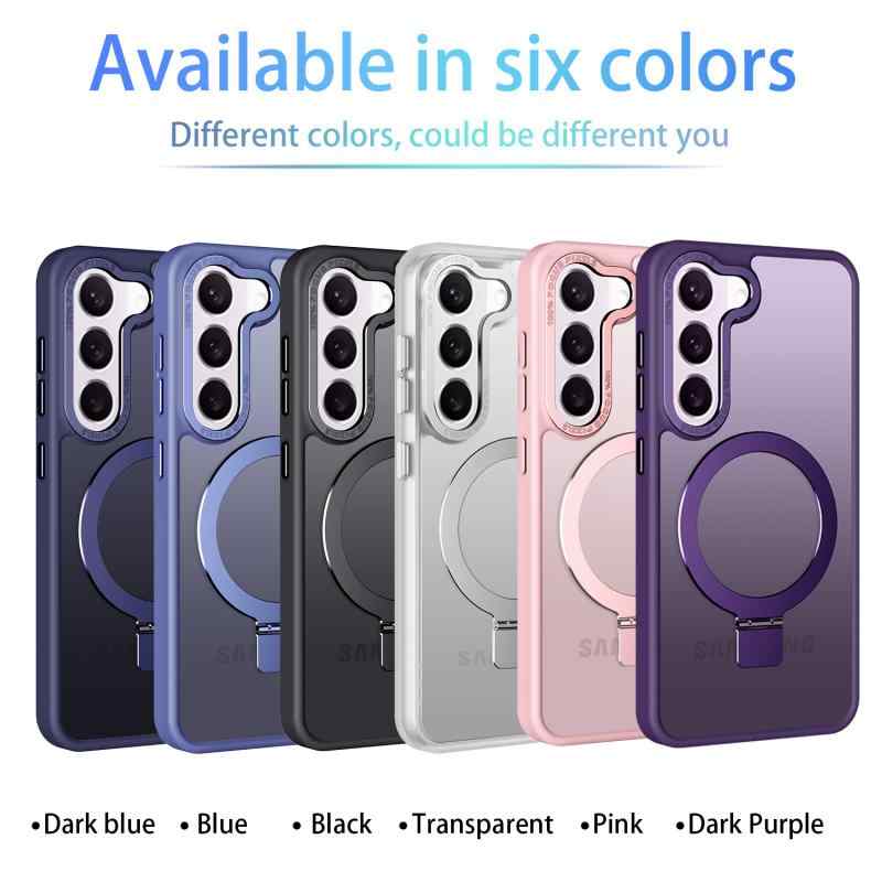 スマホケース Samsung S24 Ultra S23 Plus 耐衝撃 磁気 ホルダー スタンド機能 落下防止 衝撃吸収