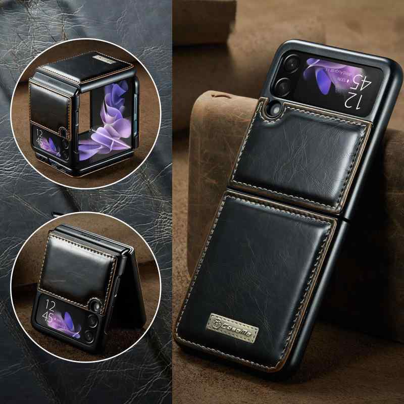 スマホケース Galaxy Z Flip5 Flip3 衝撃吸収 折りたたみ 携帯カバー Flip4 落下防止2