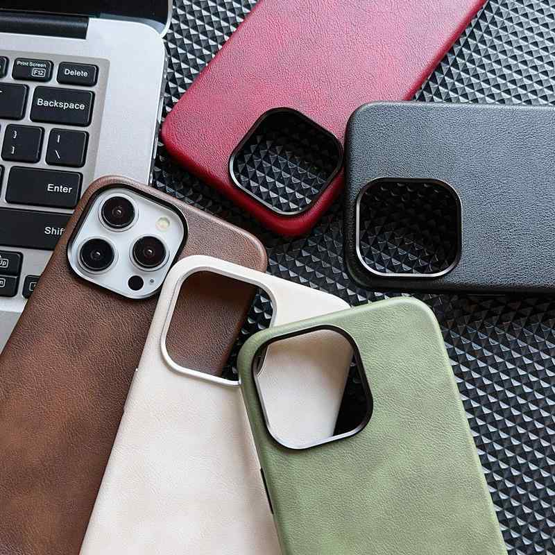 iPhone17 スマホケース 男性用 レトロ風 瘋馬皮 マグネット式 iPhone16ProMax 保護ケース 豪華感 耐衝撃 落下防止 カバー2