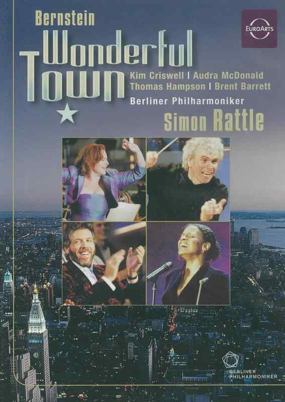 【中古】Bernstein Wonderful Town - Simon Rattl [DVD]