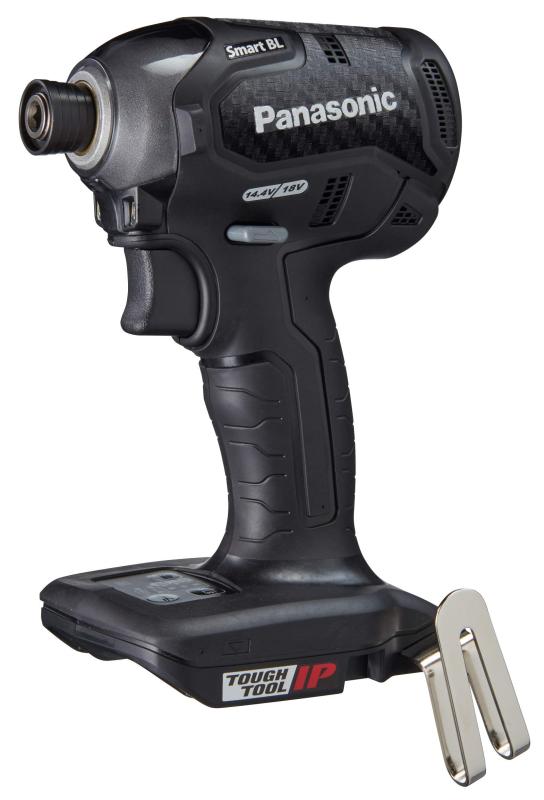 【中古】パナソニック(Panasonic) 充電インパクトドライバー 本体のみ(電池パック・充電器・ケース別売) デュアル (14.4V/18V) スマートBL 170N・m(18V使用時) IP56 EZ76A1X-B ブラック 19,248円