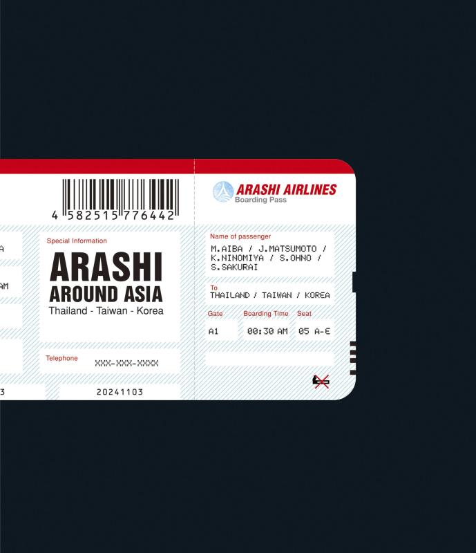 【中古】ARASHI AROUND ASIA Thailand-Taiwan-Korea (Blu-ray)