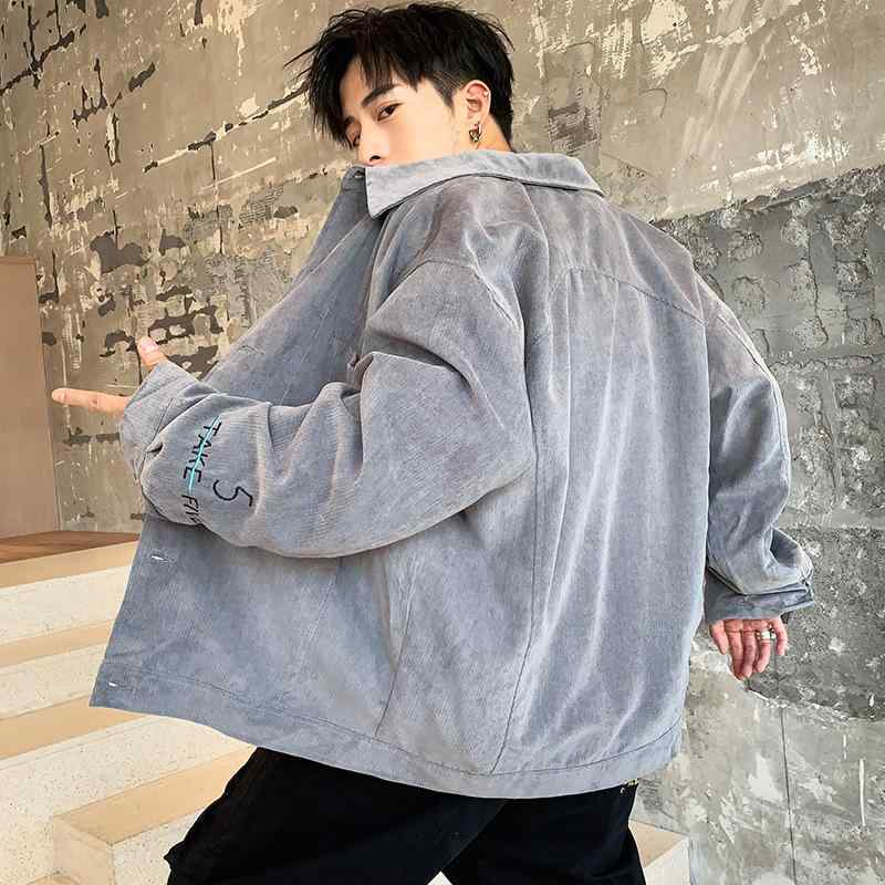 ジャケット メンズ 男性用 デニム コーデュロイ スリムフィット 韓国 おしゃれ かっこいい 羽織り ライトアウター スプリングコート