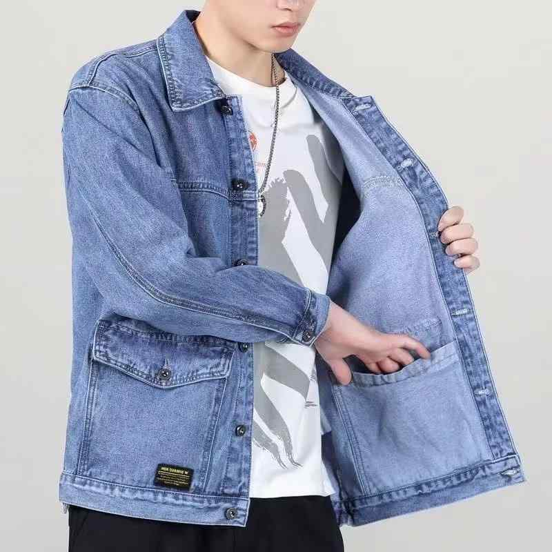 デニムジャケット メンズ 男性用 Gジャン デニム アウター 韓国 スリム 冬 加厚 裏起毛 ゆったり 防寒 ジージャン カッコイイ オシャレ