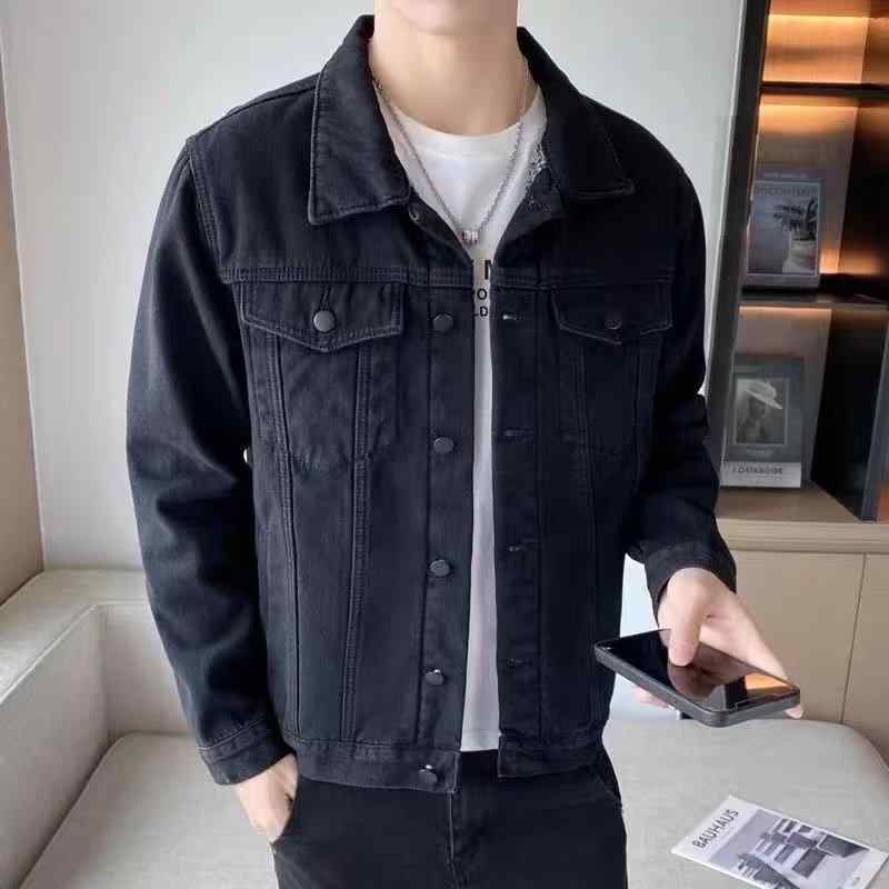 デニムジャケット メンズ 男性用 秋冬 加絨 加厚 保温 防寒 ジージャン Gジャン デニム シャツ アウター トップス
