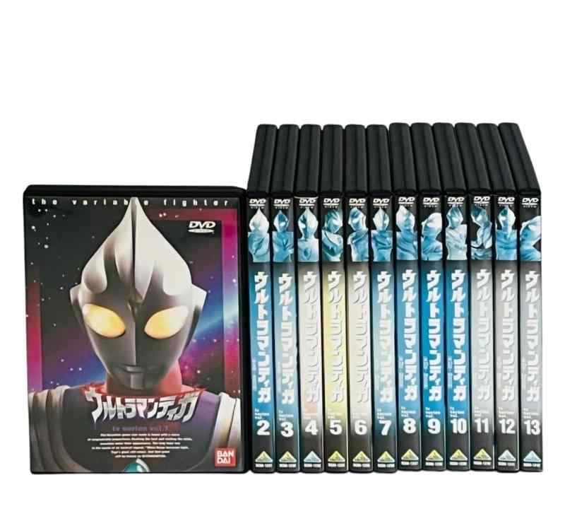 【中古】ウルトラマンティガ TVシリーズ [レンタル落ち] 全13巻セット [マーケットプレイスDVDセット商品]｜ソファポテト