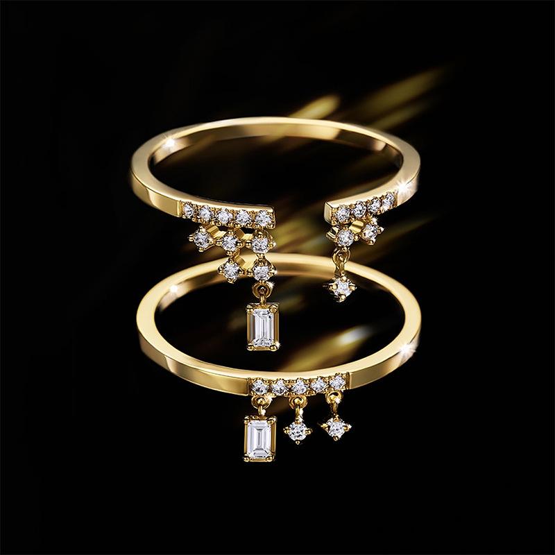 指輪 レディース S925 シルバー リング 豪華感 指輪 高見え シルバーアクセサリー ジュエリー アクセント おしゃれ かわいい デイリー パーティー