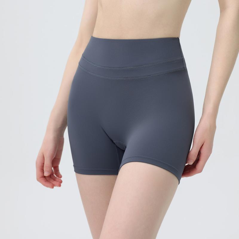 ヨガパンツ レディース ハイウエスト ヒップアップ ランニング スポーツ サイクル ウェア トレーニング 健身 3分丈 ショートパンツ プラーティー2
