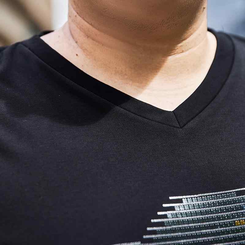 Tシャツ 男性用 長袖 Vネック あったかインナー カットソー 大きいサイズ 秋冬 トップス 普段使い ストレッチ 部屋着
