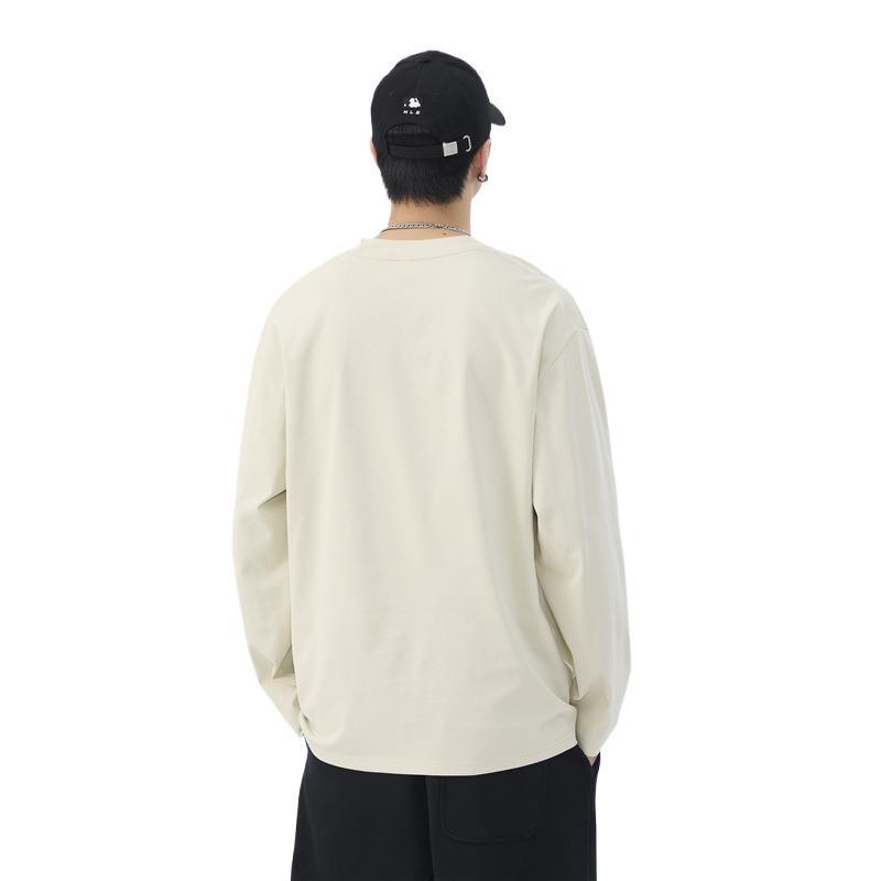 Tシャツ メンズ 男性用 長袖 薄手 トップス 秋冬 秋物 インナー カットソー