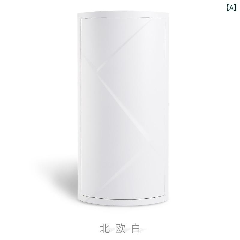 浴室 収納棚 洗面所 キッチン コーナーラック 回転式 トイレ収納 三角ラック 整理棚 バスラック2