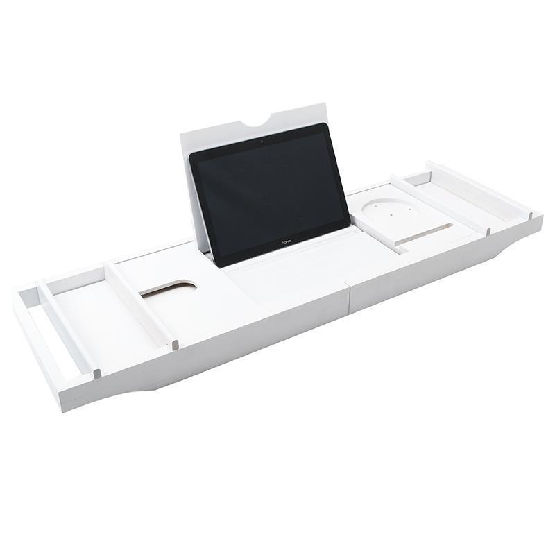 浴室 ラック 伸縮式 バスタブトレー 半身浴 バス テーブル 浴室用棚 シャワーラック バスグッズ置き