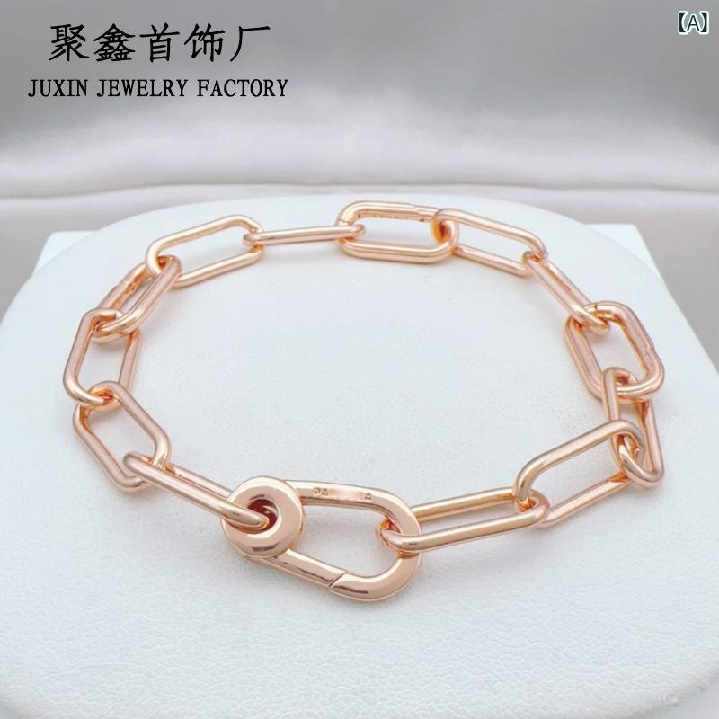 ブレスレット レディース S925 シルバー 925 銀 パール DIY ファッション アクセサリー ジュエリー かわいい おしゃれ ペア カップル 記念日 パーティー ギフト プレゼント|ソファポテト