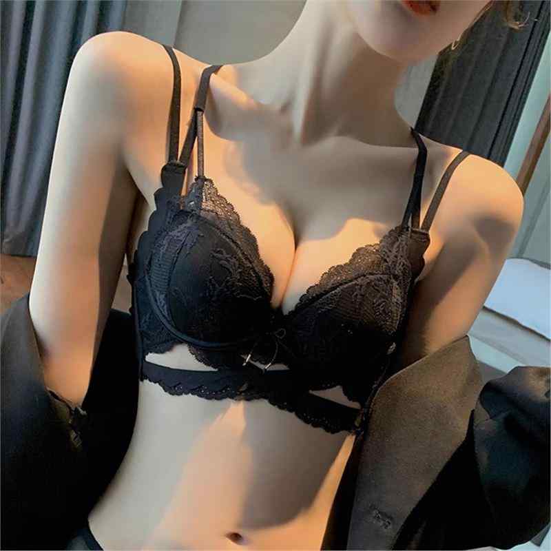 下着 レディース 小胸 ブラジャー セット 谷間 盛れる セクシー ランジェリー AAカップ 厚手 パッド 寄せ上げ バストアップ