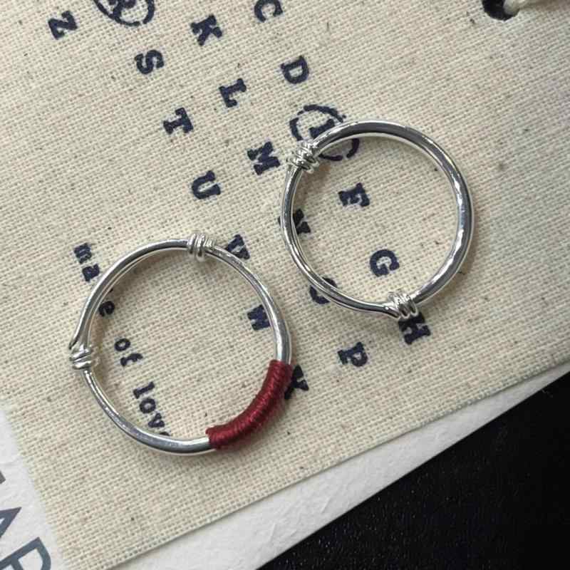 指輪 シルバー999 シンプル 小さめ シルバーリング 推し活 調節可能 個性的 リング 男女兼用 エレガント