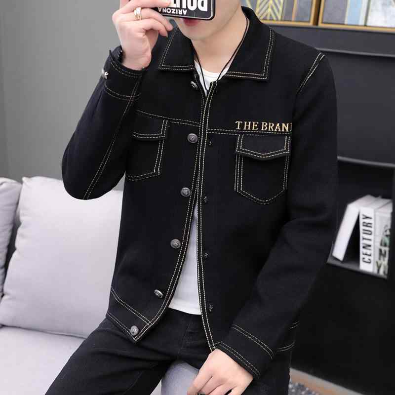 ジャケット メンズ 男性用 韓国 ファッション 秋冬 シーズン アウター ジャンパー ブルゾン ニット カーディガン ショート丈 コート ジャンパー 個性 的 秋 服2