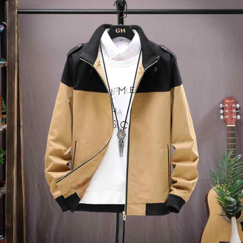 ジャケット メンズ 男性用 ブルゾン ジャンパー アウター 上着 紳士服 ワークウェア カジュアル 綿100% コットン 水洗い加工 欧米風 秋冬