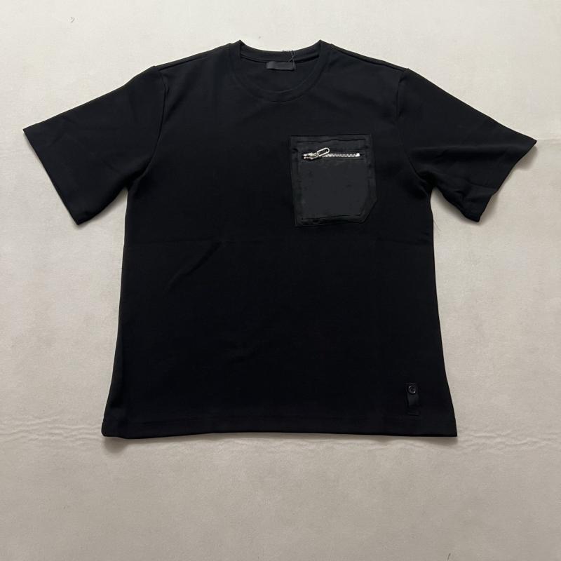 Tシャツ 男女兼用 ゆったり ポケット付き ラウンドネック 半袖 トップス カットソー 普段使い リラックス