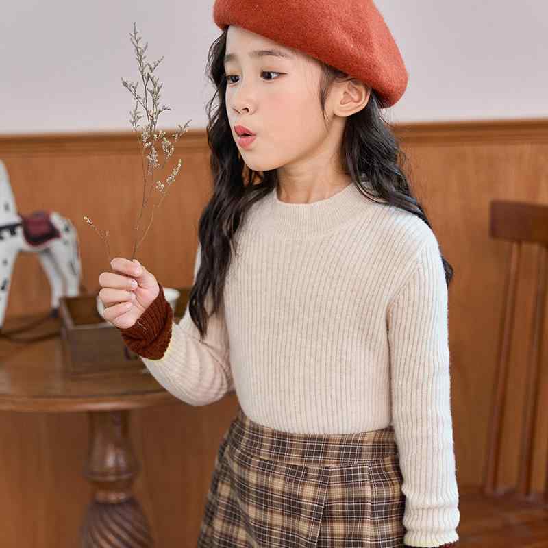 ニット キッズ 子供用 タートルネック セーター ウール トップス 男女兼用 ベビー ニット 秋冬 保温性