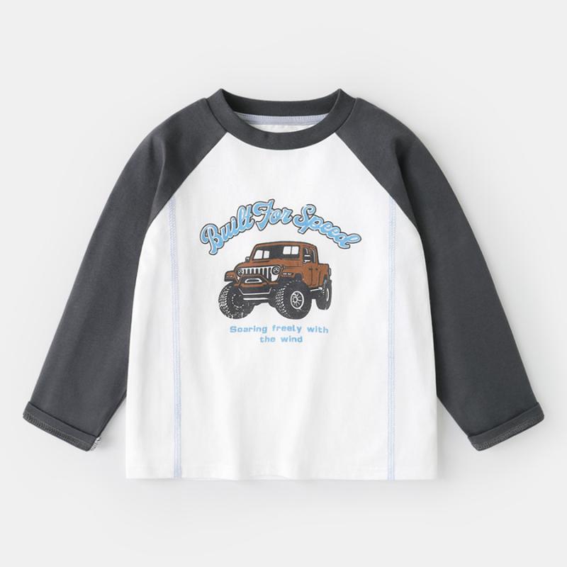 キッズ 男の子 セットアップ 春物 長袖Tシャツ デニムパンツ 上下セット 子供 ベビー 小学生 幼児 春 カジュアル