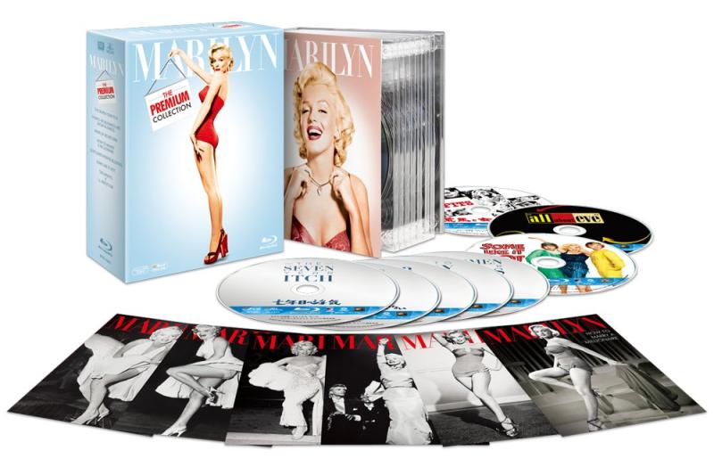 【中古】マリリン・ザ・プレミアム・ブルーレイ・コレクション(8枚組) [Blu-ray]